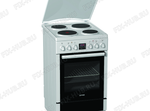 Плита (духовка) Gorenje E57120AW (372279, E54E3-S8) - Фото